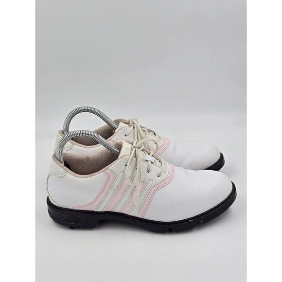 adidas Shoes - Adidas Z-Traxion Women Size 8 White/Pink Golf Cleats Golf Shoes